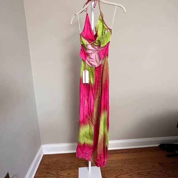 The Wolf Gang Makena Maxi Dress NWT - Picture 5 of 9